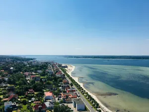 Luftbild von Laboe in Schleswig-Holstein